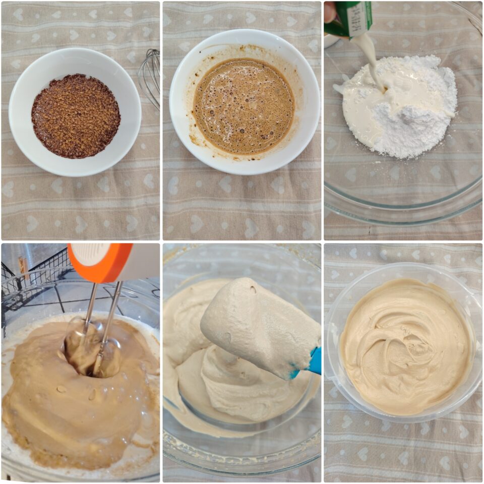 Questa crema al caffè  con pochi e semplici ingredienti è semplicemente pazzesca: soffice, spumosa e con quella consistenza avvolgente da vera mousse.