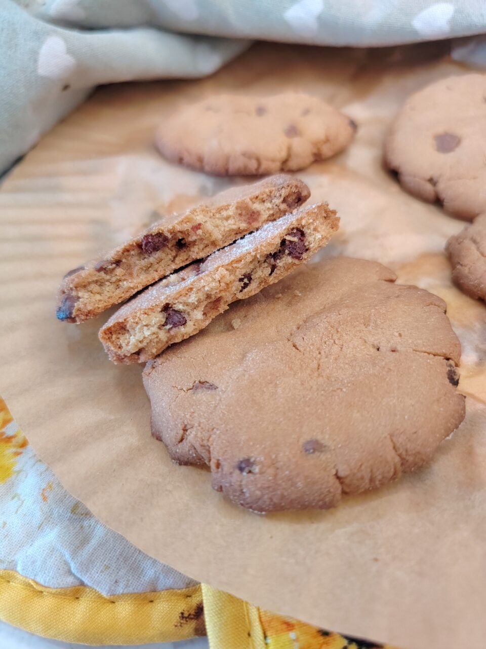 Biscotti grano saraceno e caffè senza mattarello: facili e senza glutine.
