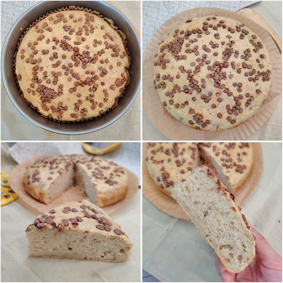 Torta alla Banana Soffice e Senza Uova.