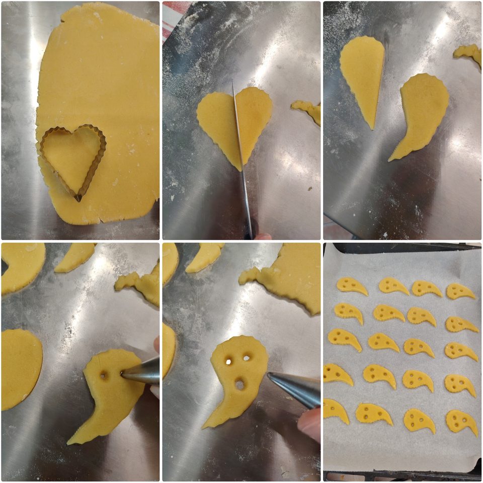 Fantasmini di frolla facili: ricetta divertente per Halloween.