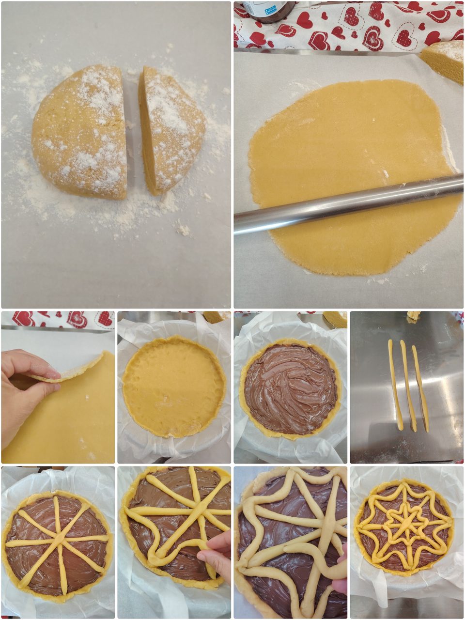 Crostata semplice perfetta a colazione.