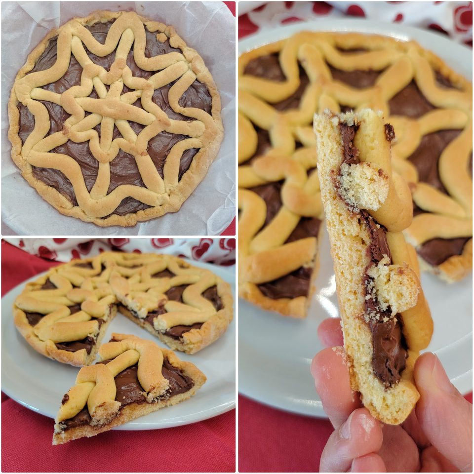 Crostata semplice perfetta a colazione.