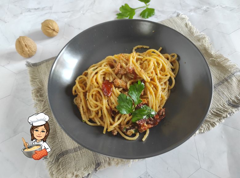 spaghetti aglio e olio ricchi