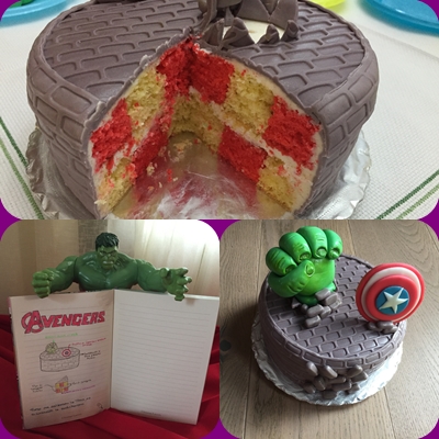 Torta Avengers - Blog di Dolci Pasticci di Fra