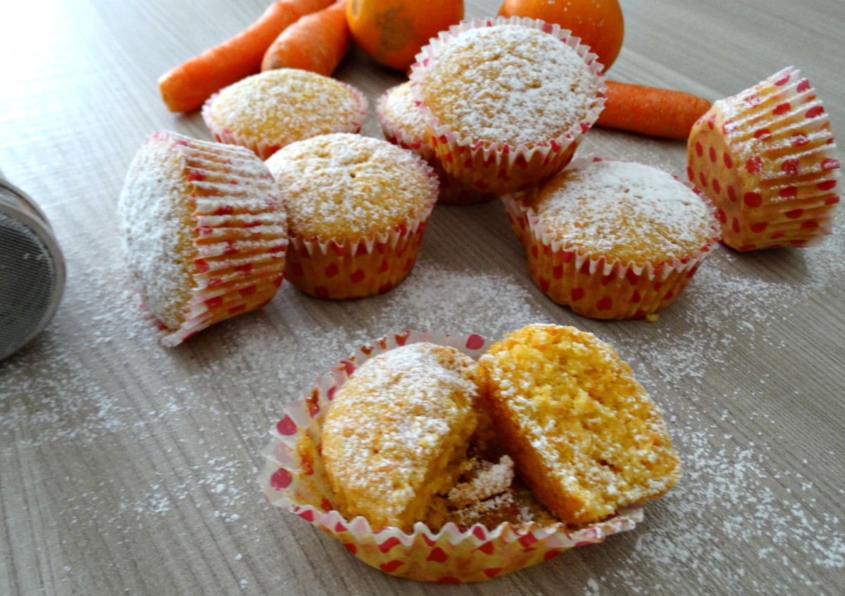 Muffin di carote, arancia e cocco fatti in casa - Terra Nuova