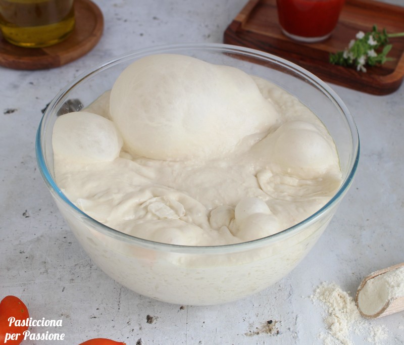 Impasto pizza metodo bonci