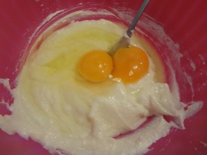 zucchero ricotta uova