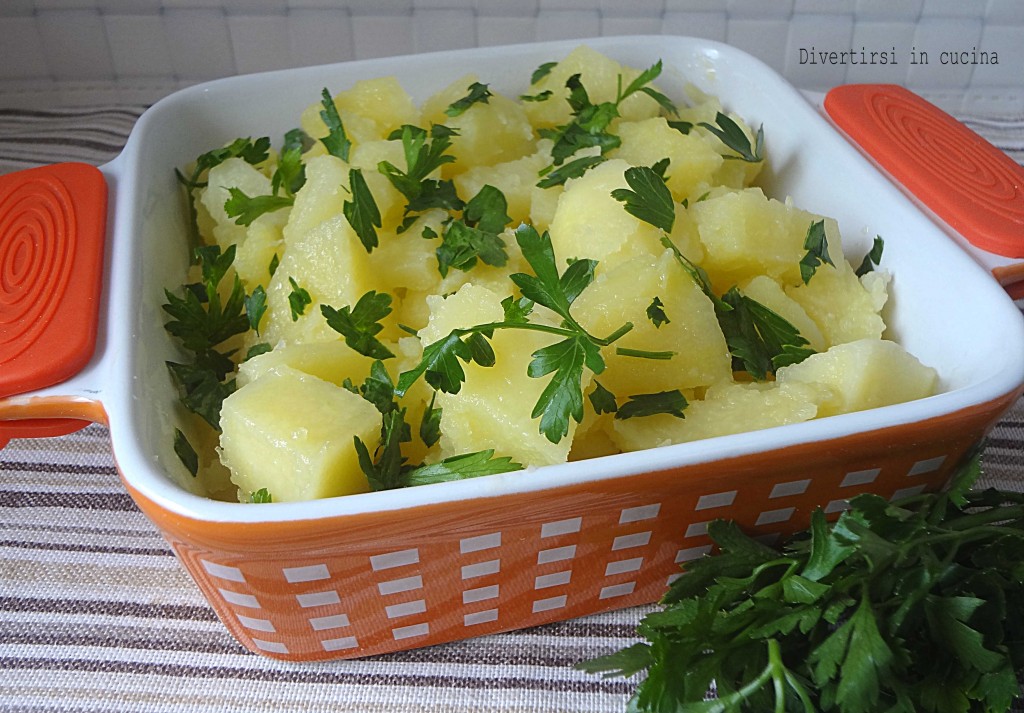 Ricetta patate lesse al prezzemolo Divertirsi in cucina