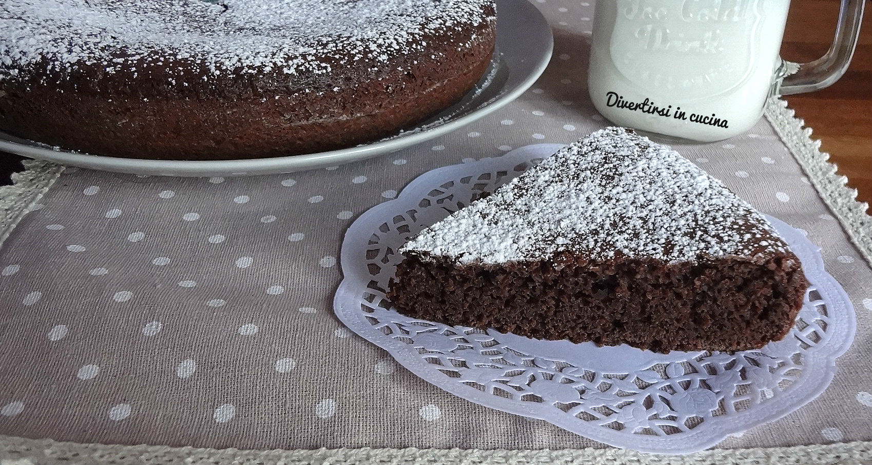 Torta al cacao senza uova e senza burro | Divertirsi in cucina
