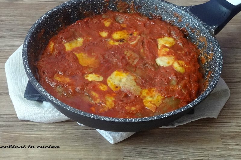 Parmigiana di melanzane in padella