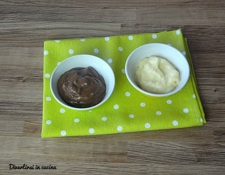 Crema pasticcera bianca e alla Nutella in 3 minuti