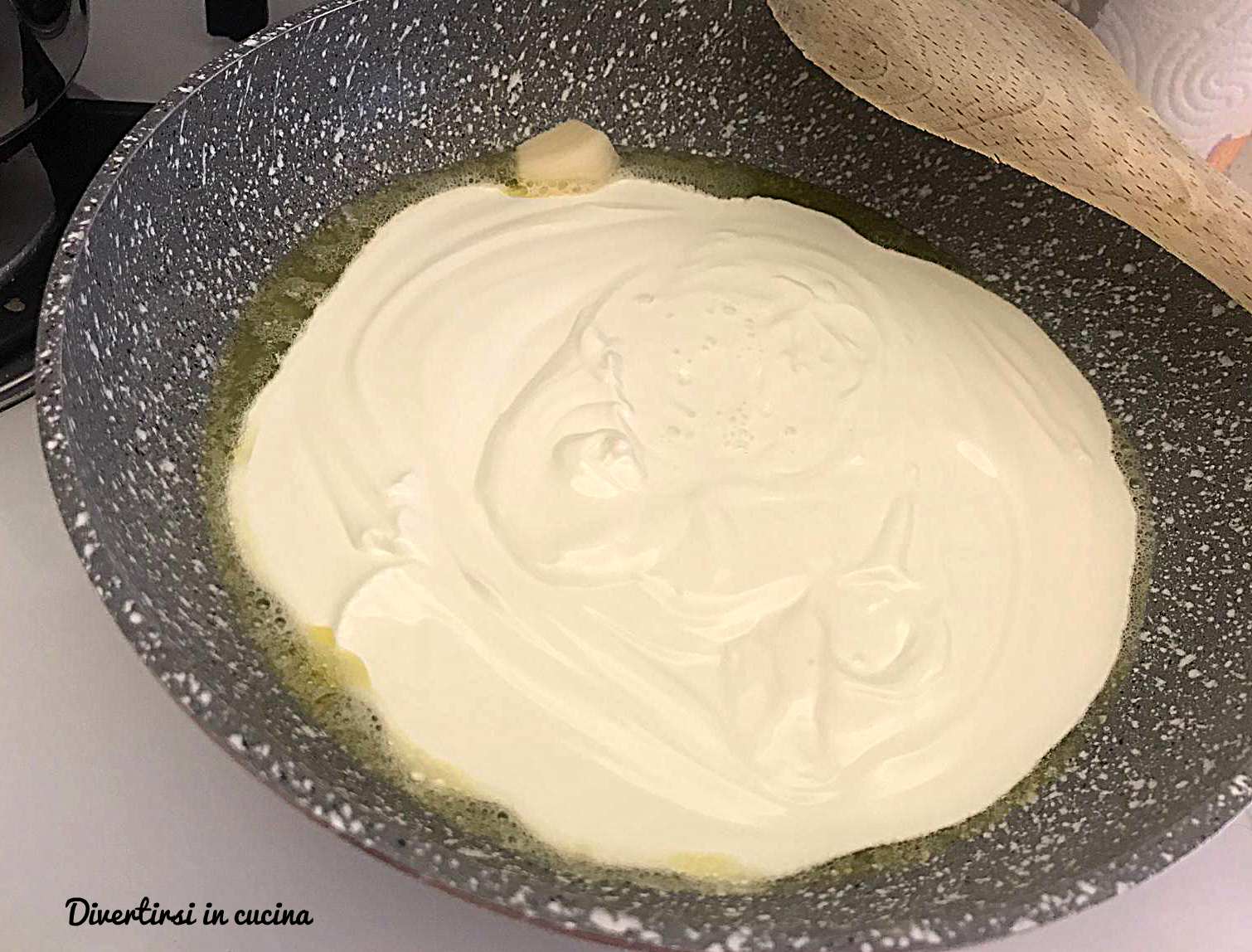 Pasta alla crema di tartufo