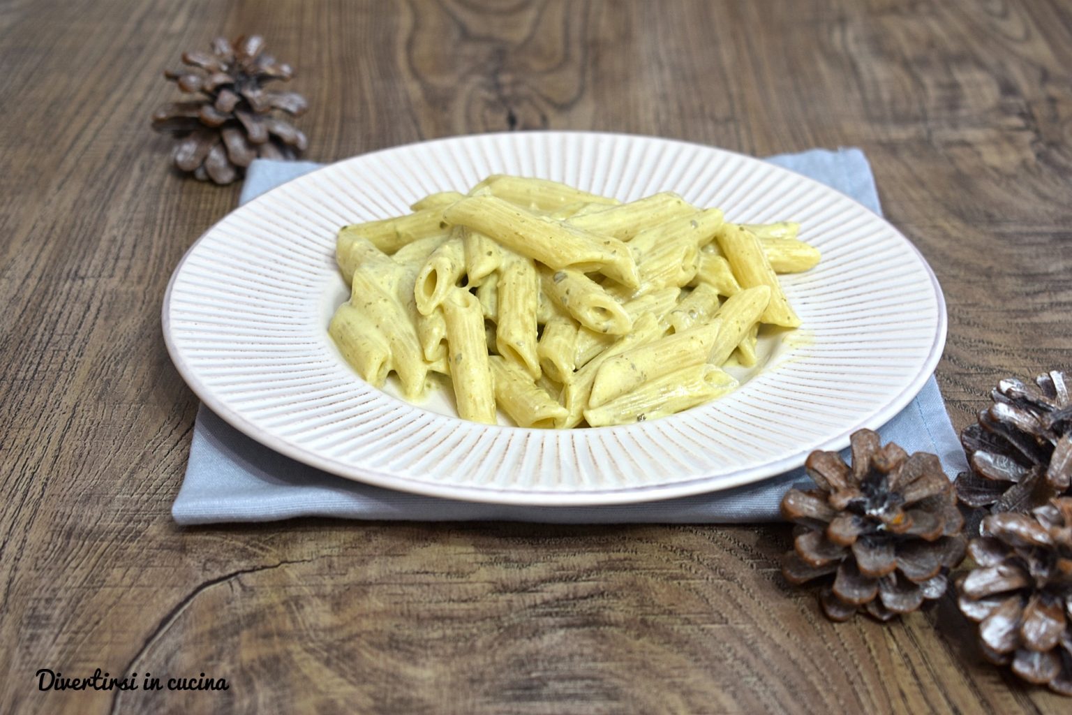 Pasta pesto e Philadelphia Primo super veloce Divertirsi in cucina