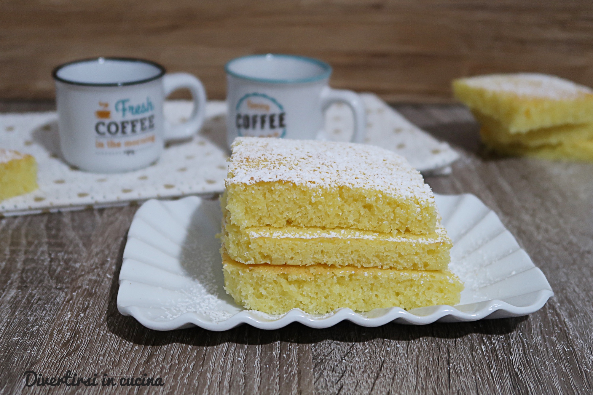 Brownies al limone