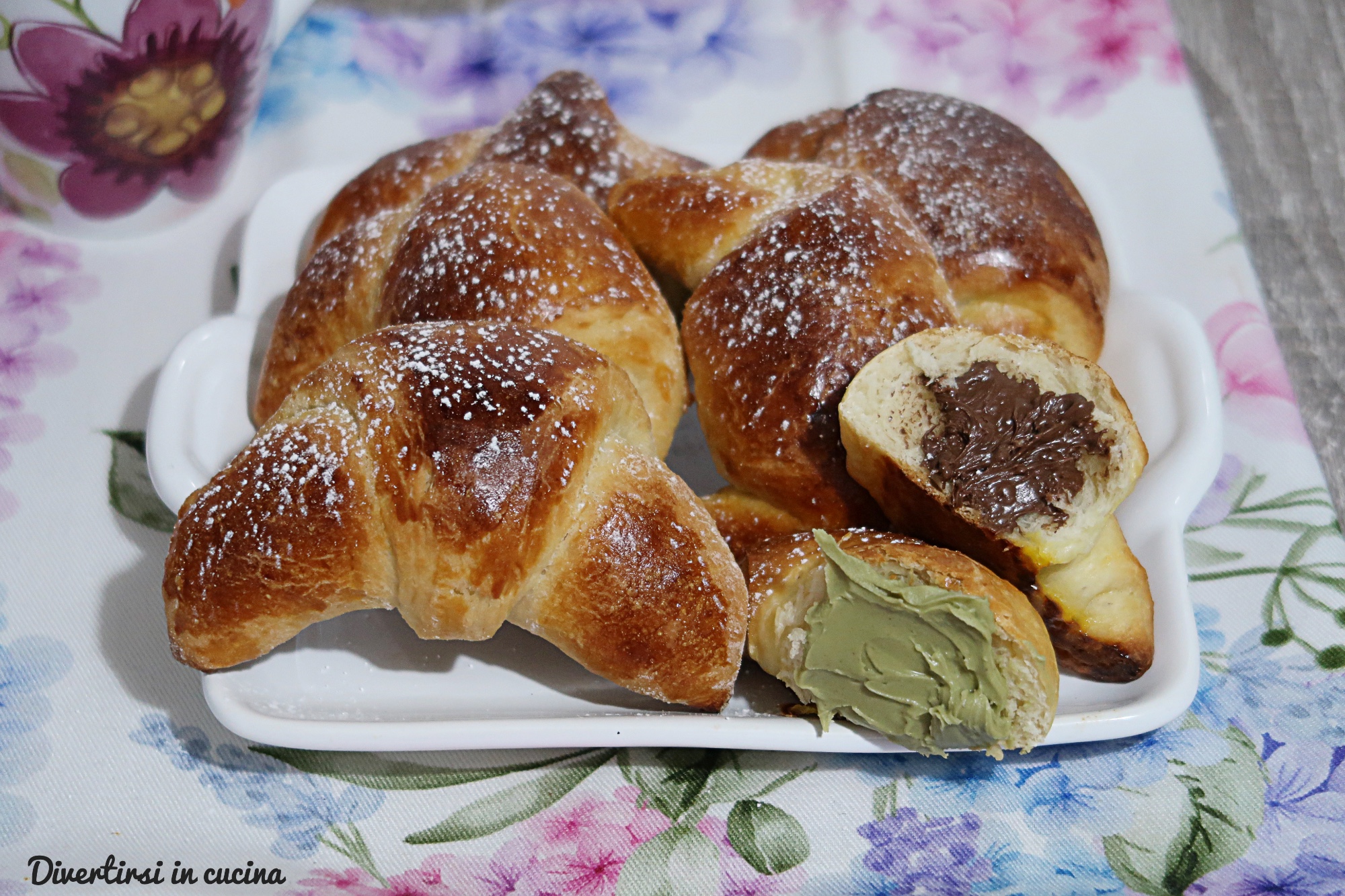 Cornetti brioche soffici
