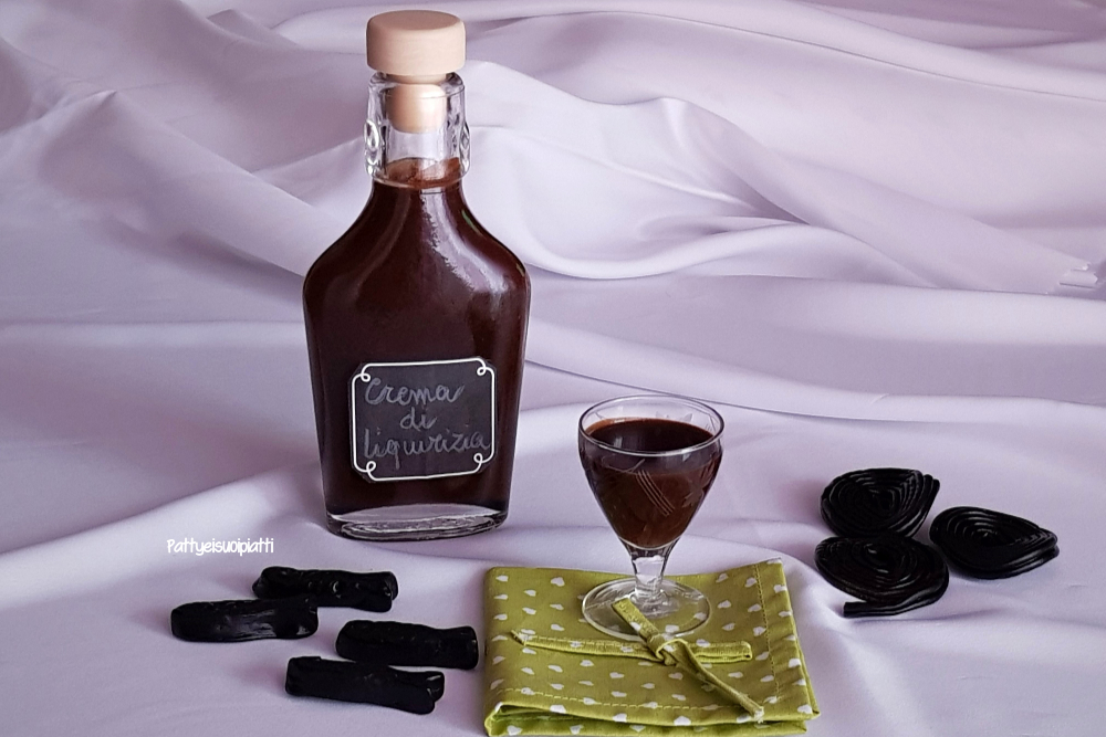 crema di liquore alla liquirizia