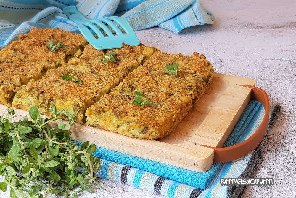 polpettone di fagiolini e patate