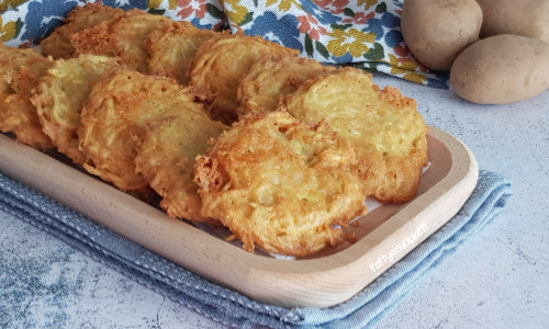 frittelle di patate e taleggio