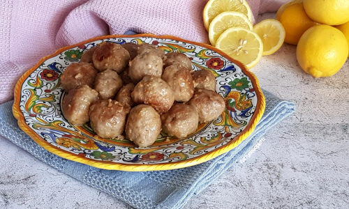 Polpette di carne al limone