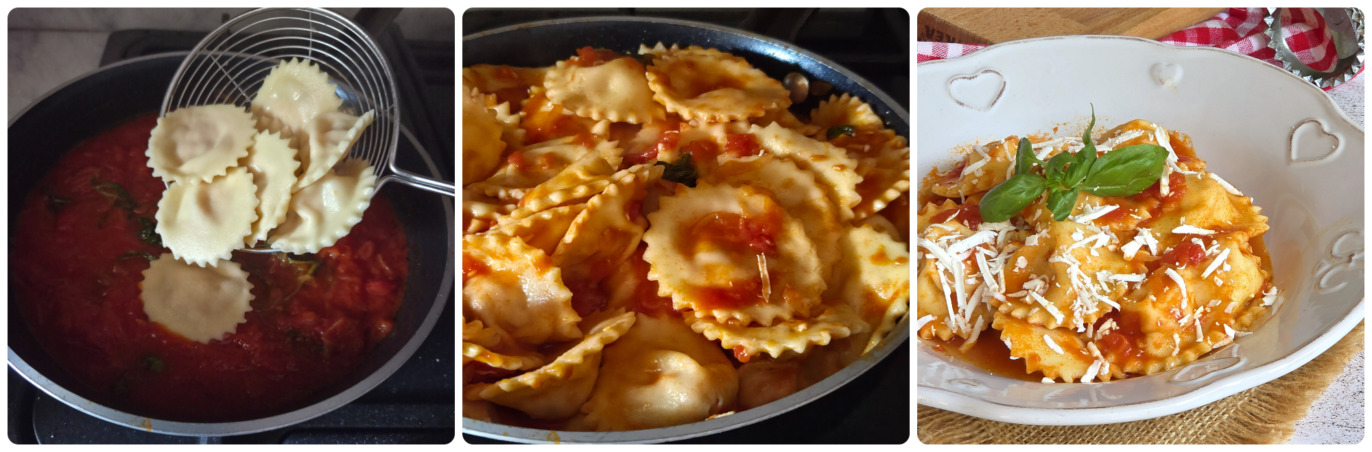 cottura dei ravioli