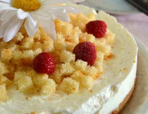 Mimosa cheesecake, dolce delizioso
