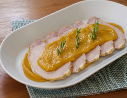 Arrosto di lonza di maiale alla zucca