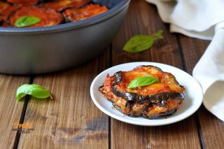 melanzane alla parmigiana in tegame