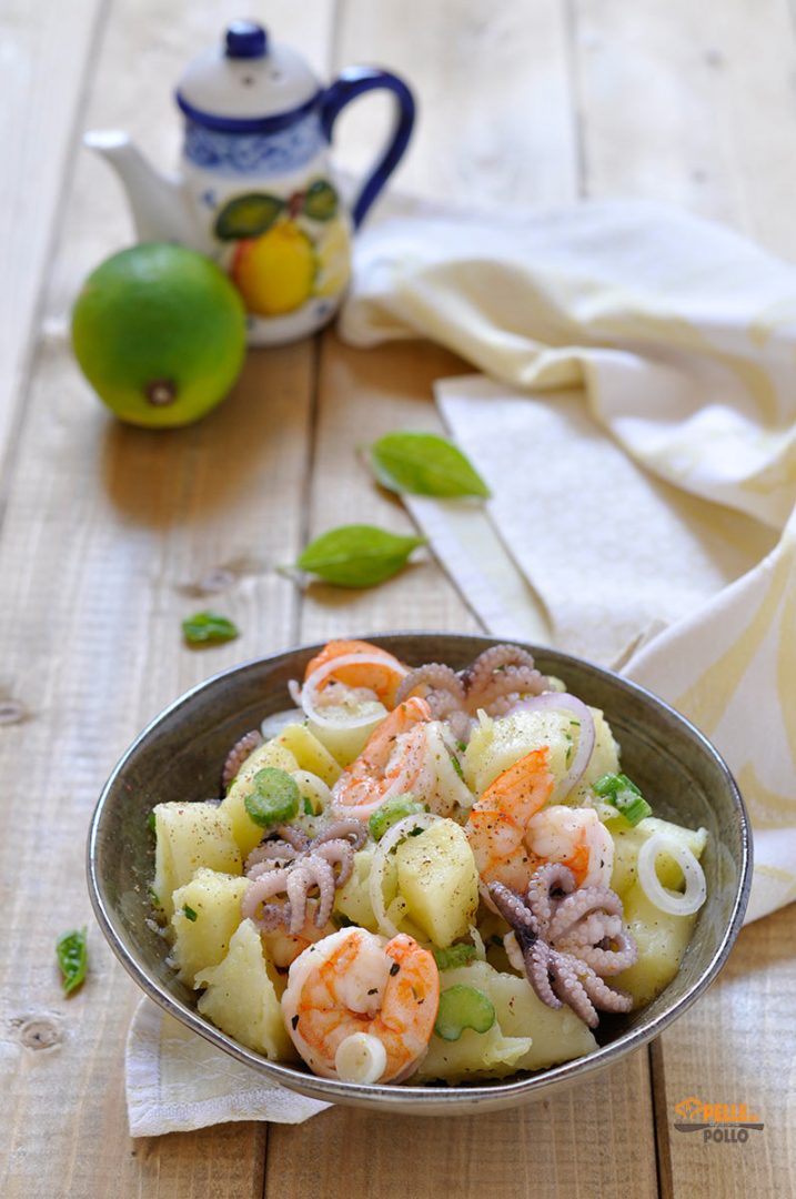 Insalata Di Mare Con Patate - Ricetta Semplice E Leggera