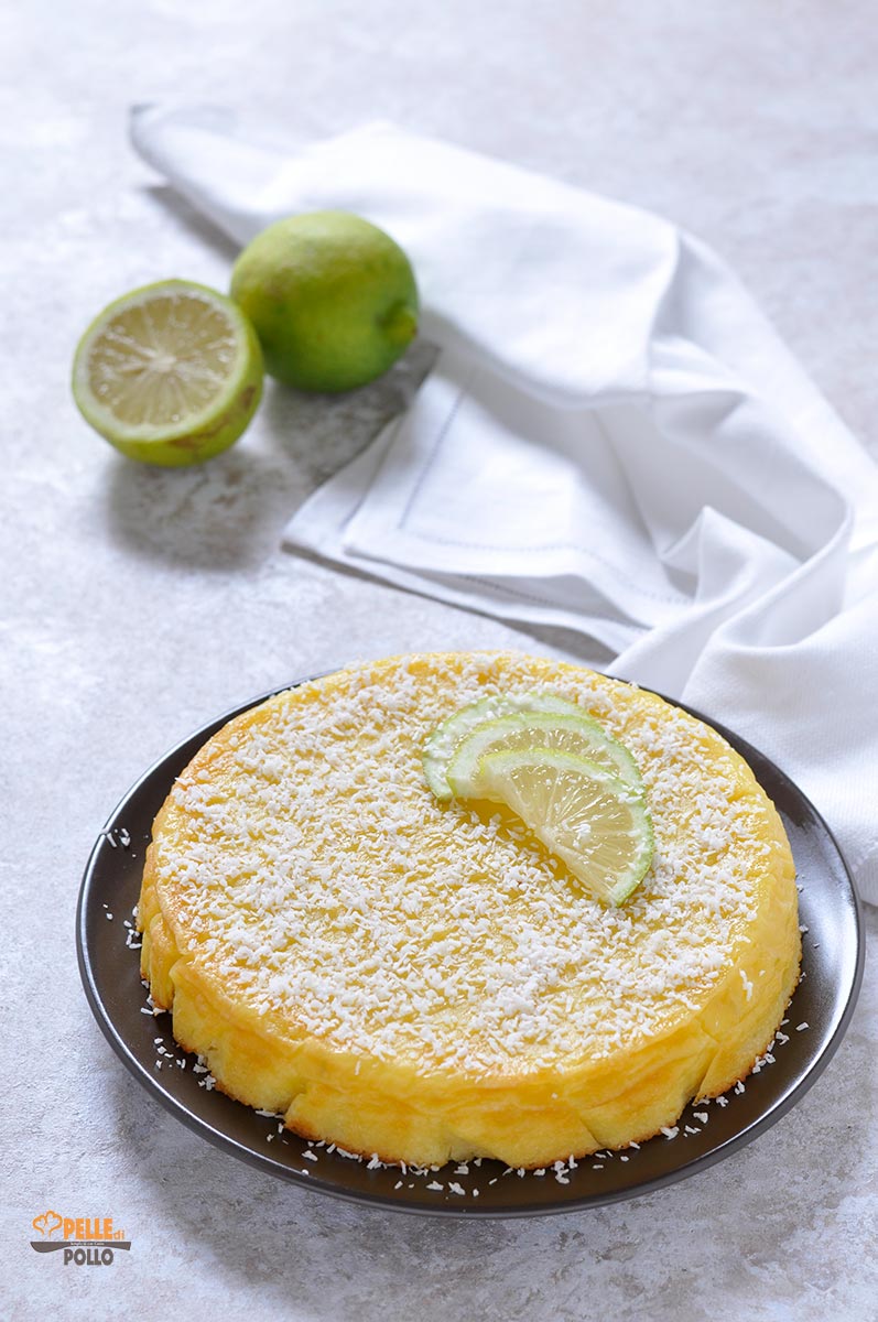 torta al cocco e limone