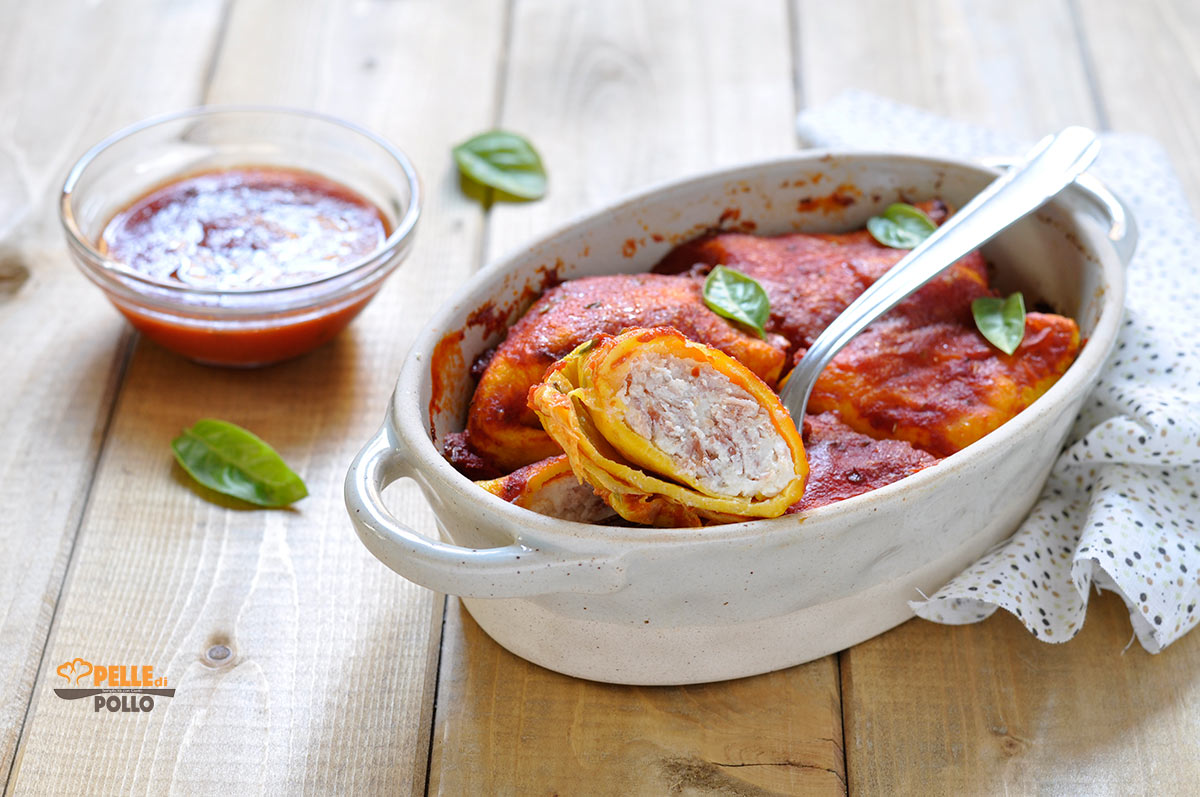 frittatine ripiene di ricotta