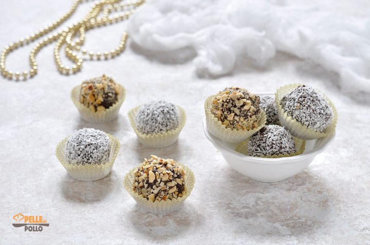 tartufini di panettone o pandoro