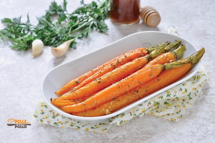 carote al forno glassate