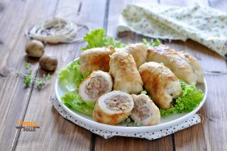 involtini di tacchino alle castagne
