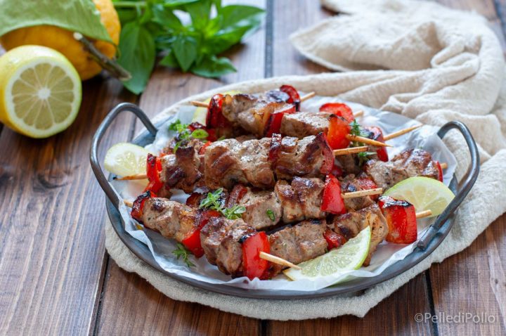spiedini di maiale con filetto