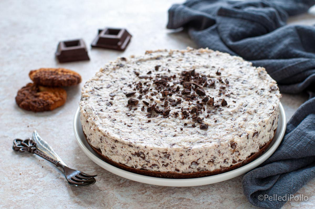 torta fredda stracciatella