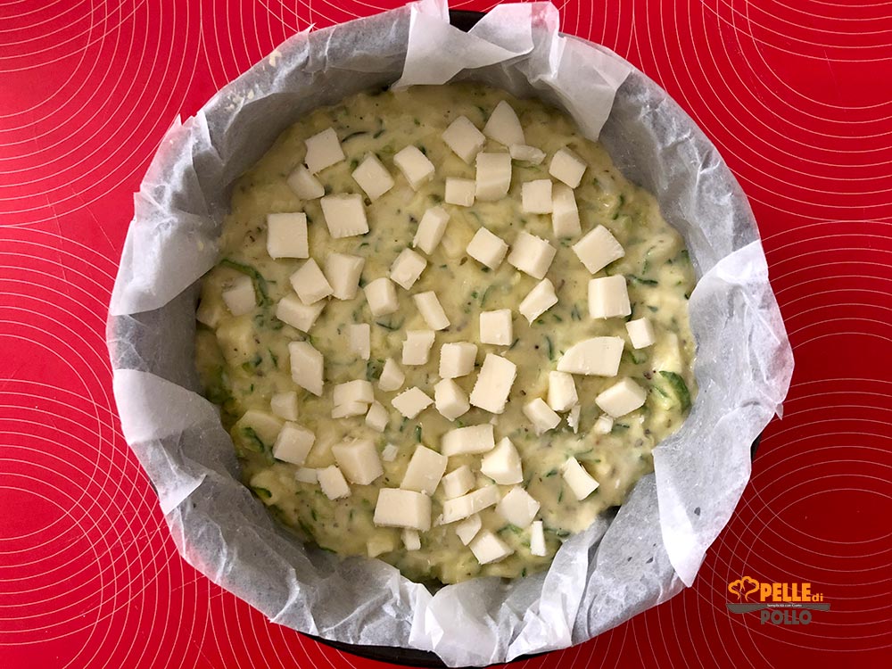 tortino di zucchine e formaggio