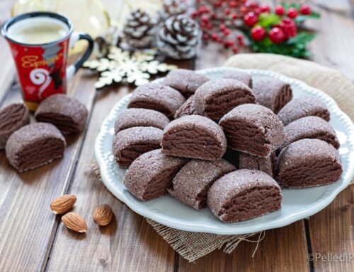 Biscotti di Natale morbidi al cacao e spezie