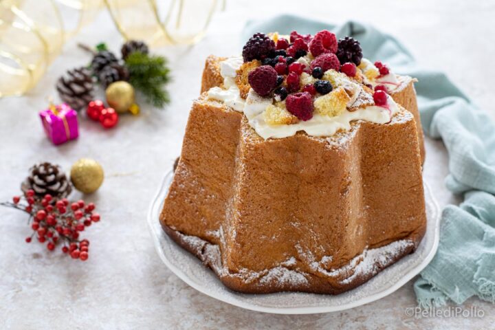pandoro farcito al mascarpone