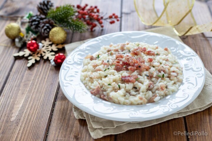 risotto con cotechino