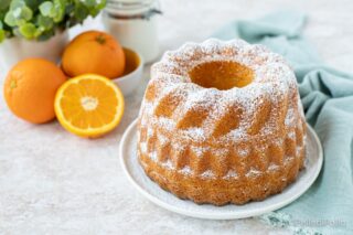 ciambella all'arancia soffice
