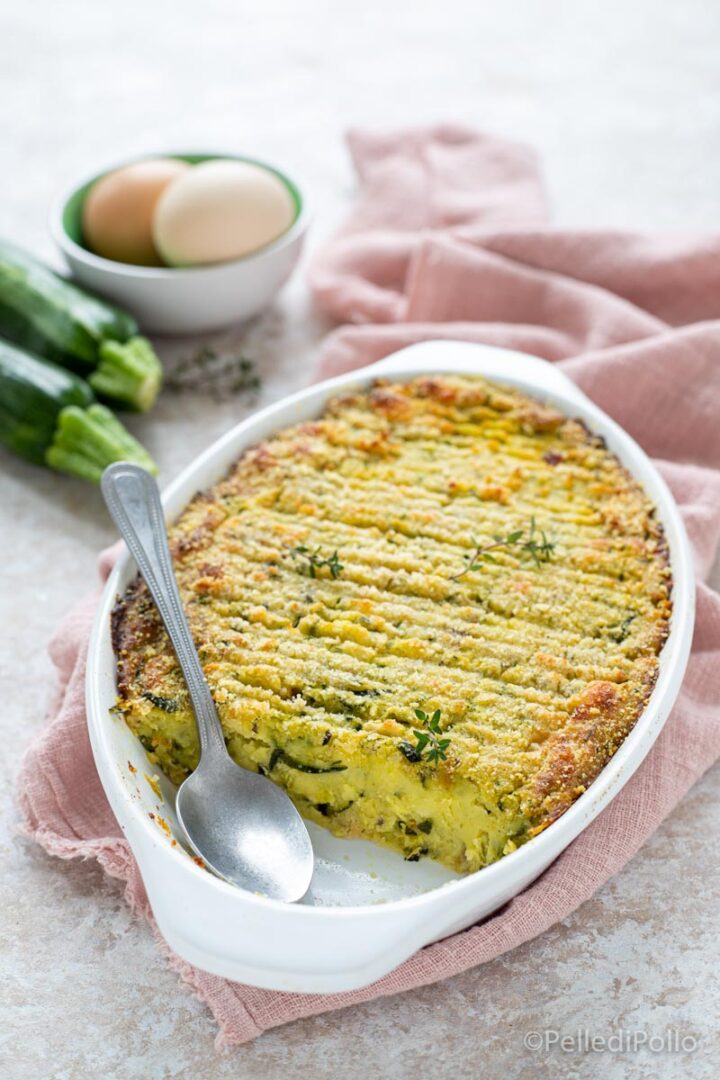 sformato di zucchine e patate