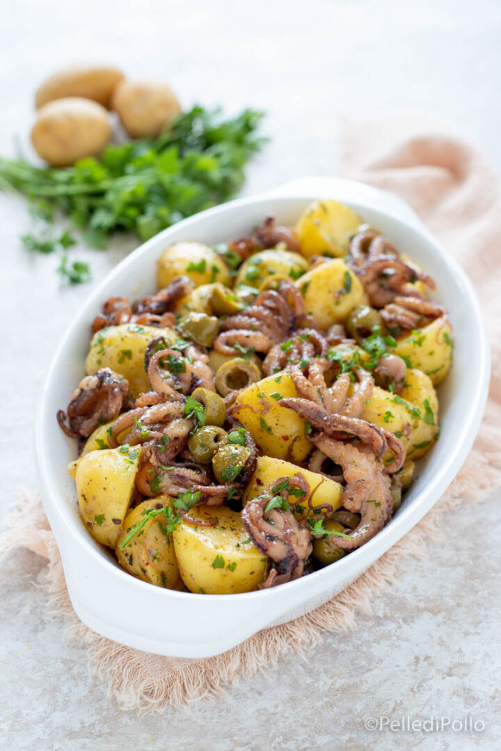 moscardini con patate e olive