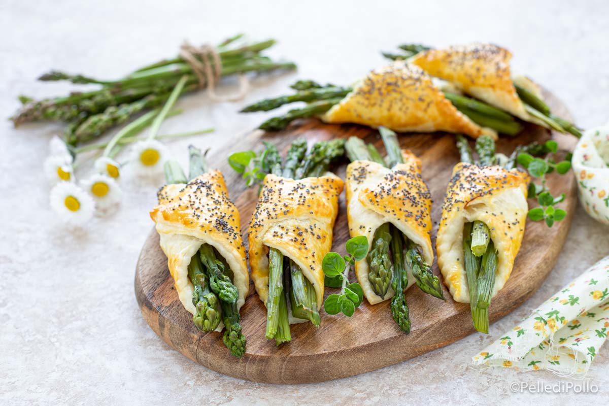 Fagottini Di Asparagi E Pasta Sfoglia Semplicissimi E Sfiziosi