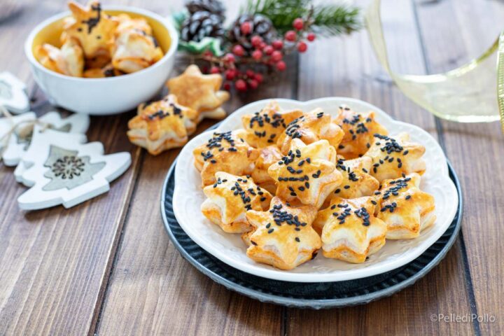 stelline di pasta sfoglia