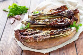 radicchio gratinato semplicissimo e veloce
