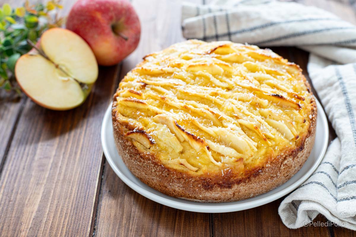 Torta di mele e cocco - Golosa e semplicissima