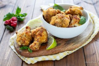 alette di pollo in friggitrice ad aria