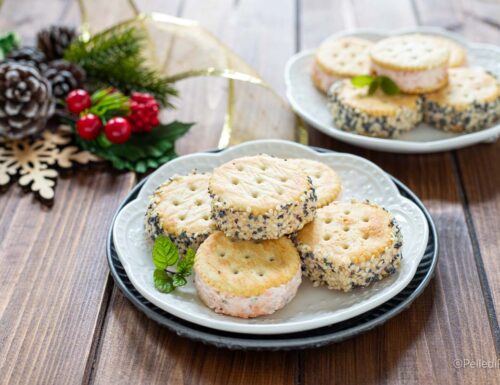 Cracker farciti al salmone