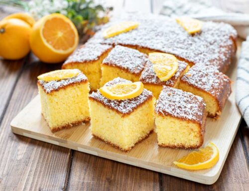 Torta all’arancia e cocco