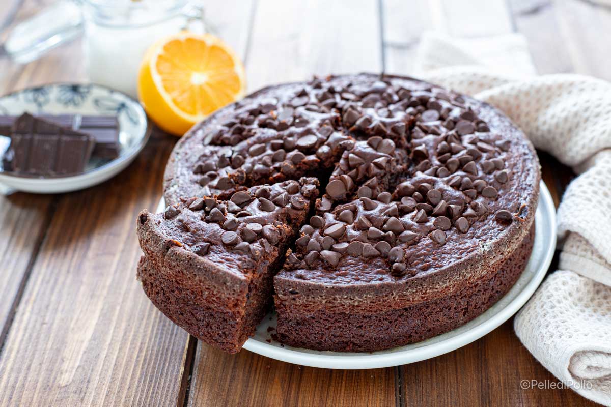 torta al cioccolato e yogurt greco